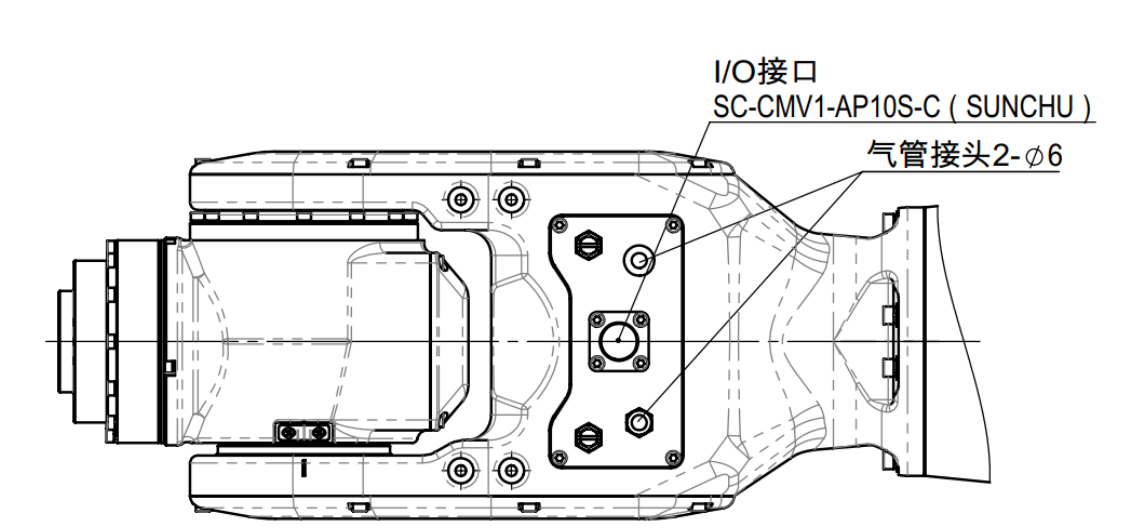 外部管线示意图