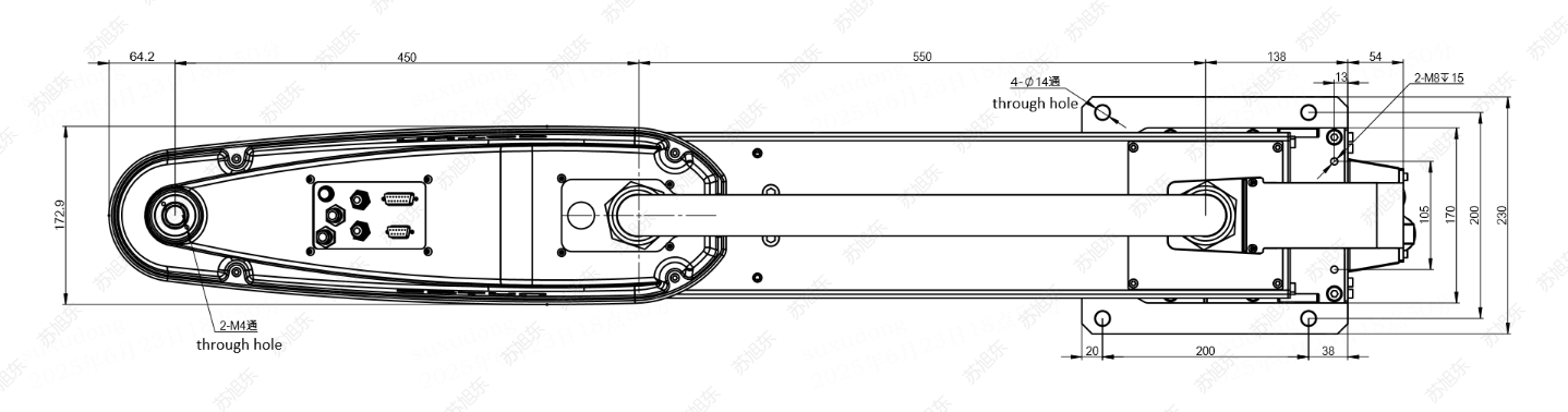 威尼斯游戏底座安装尺寸图