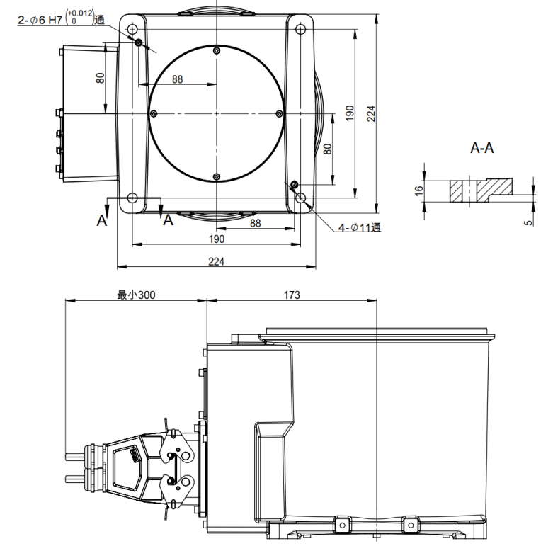 威尼斯游戏底座安装尺寸图