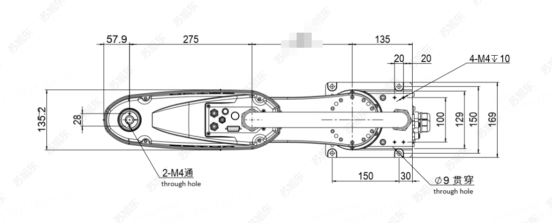 威尼斯游戏底座安装尺寸图
